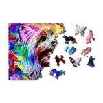 Wooden Puzzle 500 Pop Art Yorkshire Terrier 9