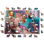 Wooden Puzzle 500 Naughty Puppies 2