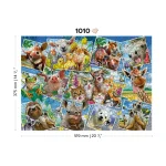Wooden Puzzle 1000 Animal Postcards 7