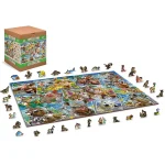 Wooden Puzzle 1000 Animal Postcards 2