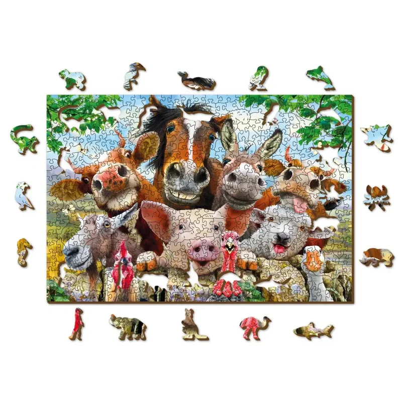 Wooden Puzzle 500 Farm Life 8