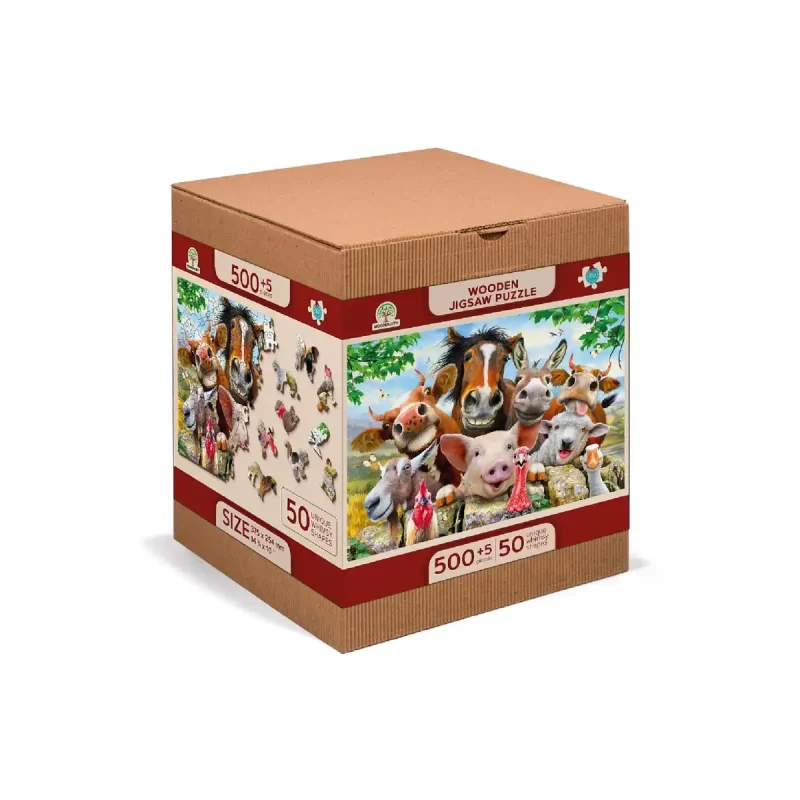 Wooden Puzzle 500 Farm Life 4