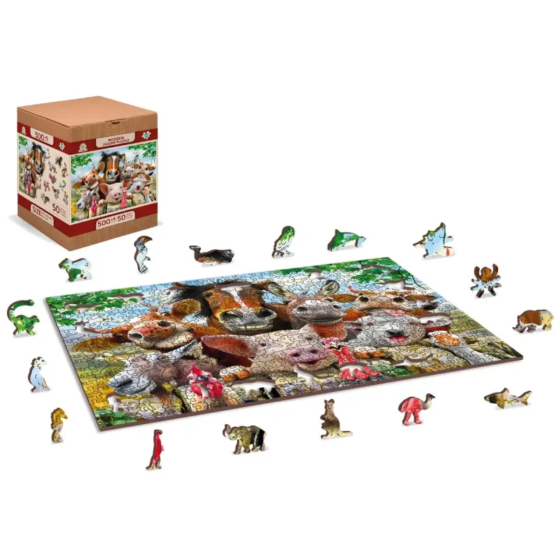 Wooden Puzzle 500 Farm Life 2