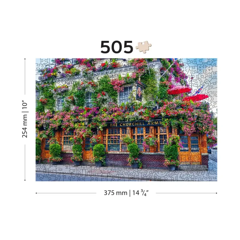 Wooden Puzzle 500 London Pub 7