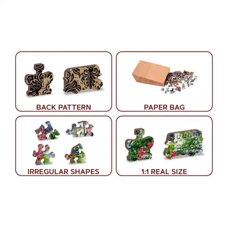 Wooden Puzzle 500 London Pub 5