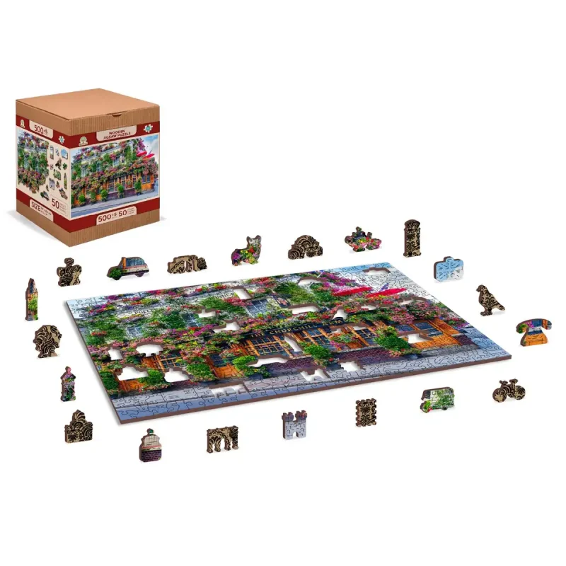 Wooden Puzzle 500 London Pub 2