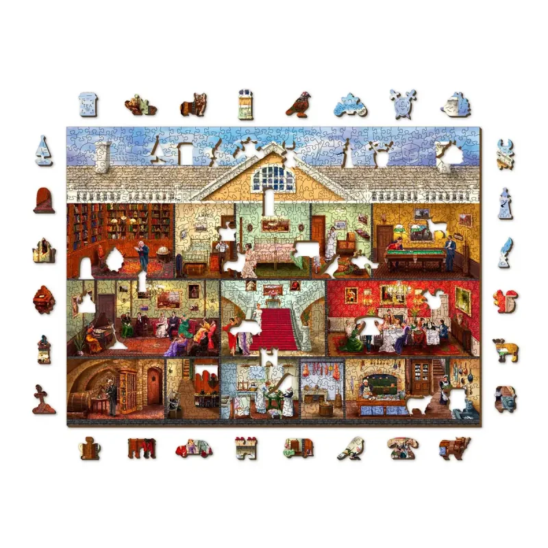 Wooden Puzzle 1000 Victorian Street 5