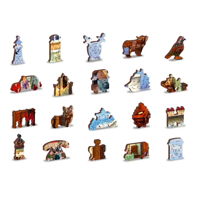 Wooden Puzzle 1000 Victorian Street 4