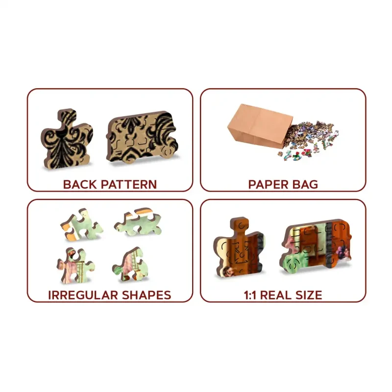 Wooden Puzzle 1000 Victorian Street 3