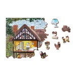 Wooden Puzzle 500 Seasons House Summer 1-9