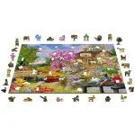 Wooden Puzzle 1000 Springtime Cottage 3