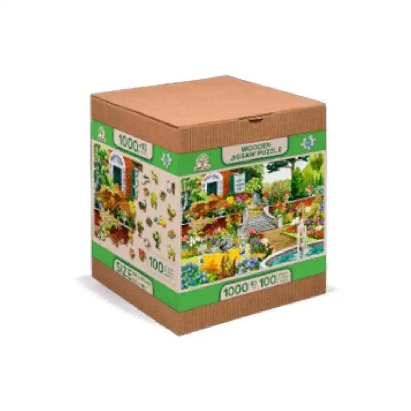 Wooden Puzzle 1000 Garden Five O'Clock 4