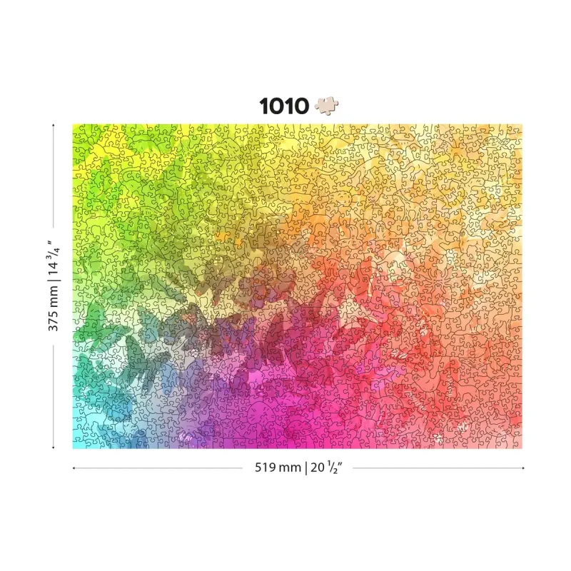 Wooden Puzzle 1000 Butterfly Dreams 6