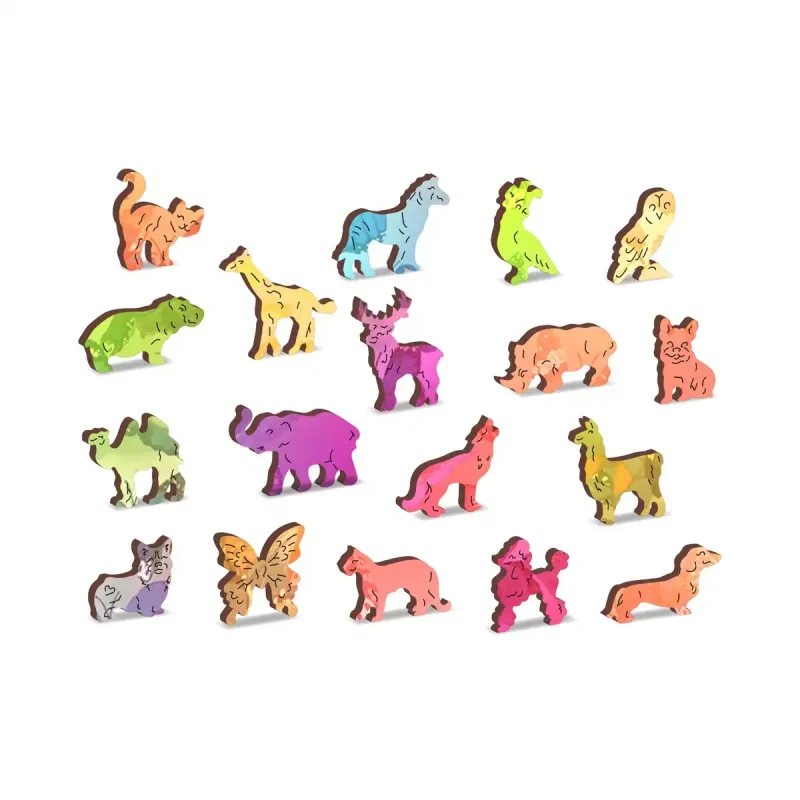 Wooden Puzzle 1000 Butterfly Dreams 5