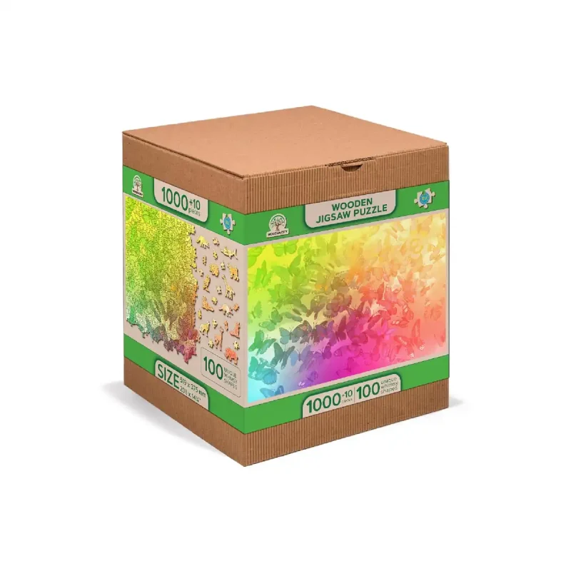Wooden Puzzle 1000 Butterfly Dreams 3