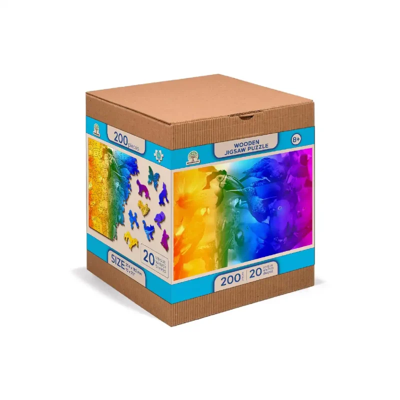 Wooden Puzzle 200 Birds Paradise 1