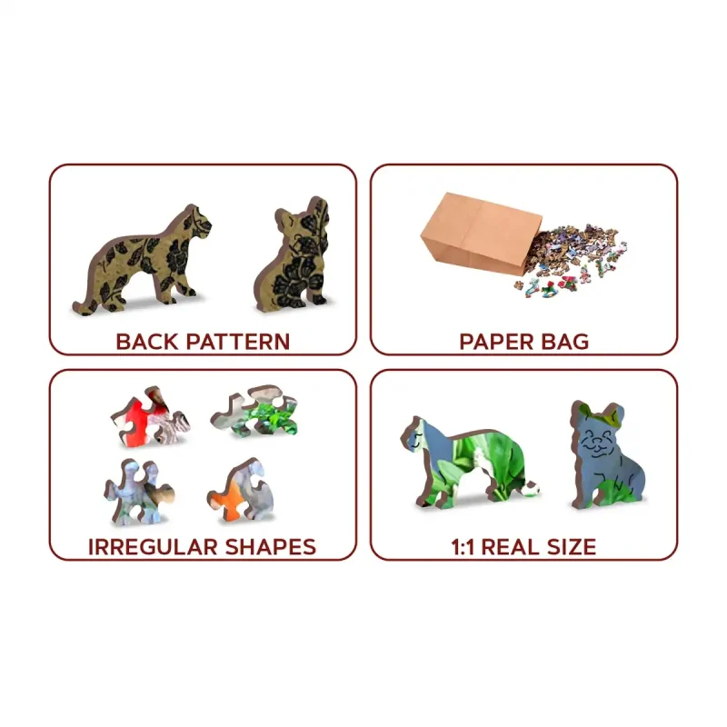 Wooden Puzzle 500 Parrot Island 5