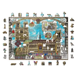 Wooden Puzzle 1000 Notre Dame 8
