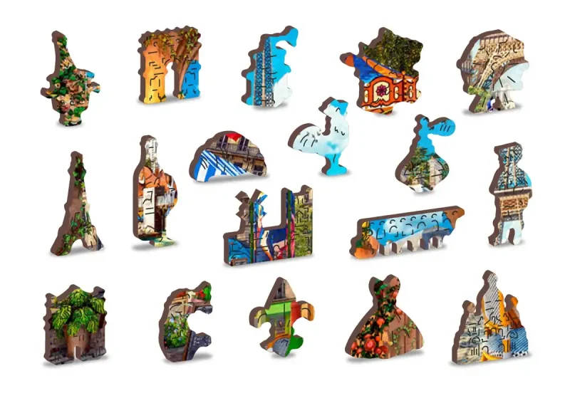 Wooden Puzzle 500 Paris Day Out 5