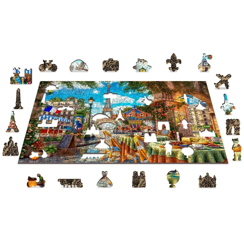 Wooden Puzzle 500 Paris Day Out 7
