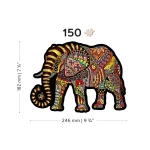Wooden Puzzle 150 Magic Elephant 7