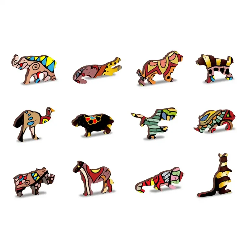 Wooden Puzzle 150 Magic Elephant 6