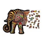 Wooden Puzzle 150 Magic Elephant 1