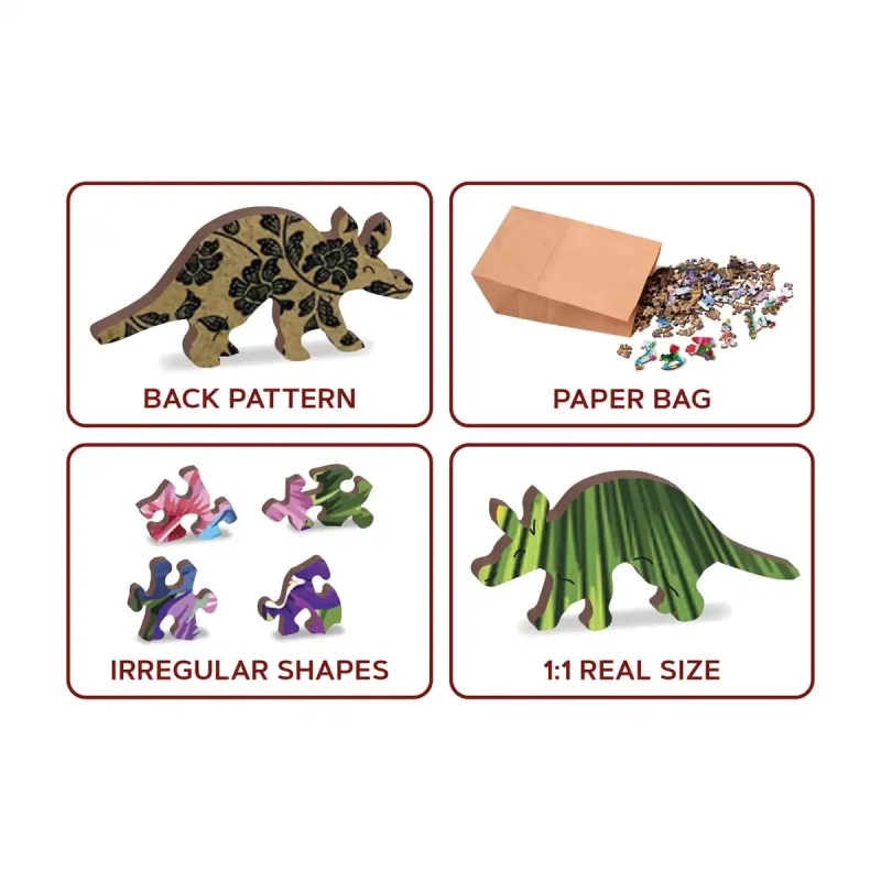 Wooden Puzzle 300 Tropical Birds 5