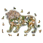 Wooden Puzzle 250 Lion Roar 8