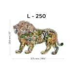 Wooden Puzzle 250 Lion Roar 7