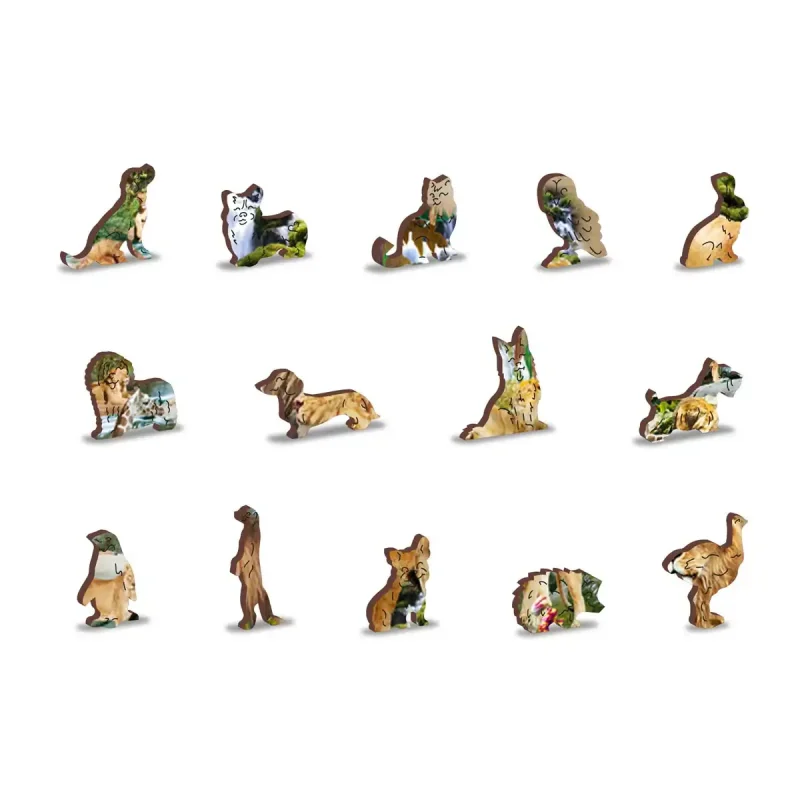 Wooden Puzzle 250 Lion Roar 6