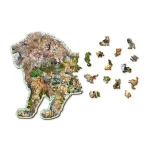 Wooden Puzzle 250 Lion Roar 1