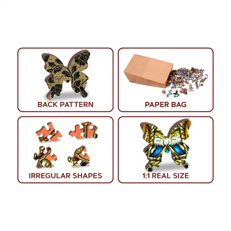 Wooden Puzzle 250 Royal Wings 5