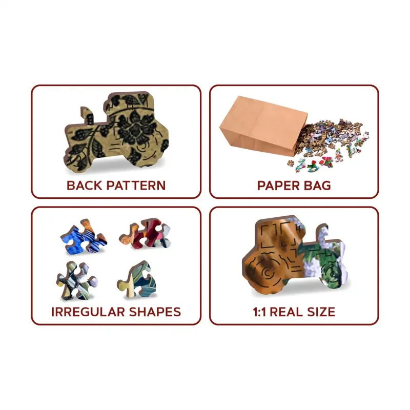 Wooden Puzzle 250 Secret Watering Can 5