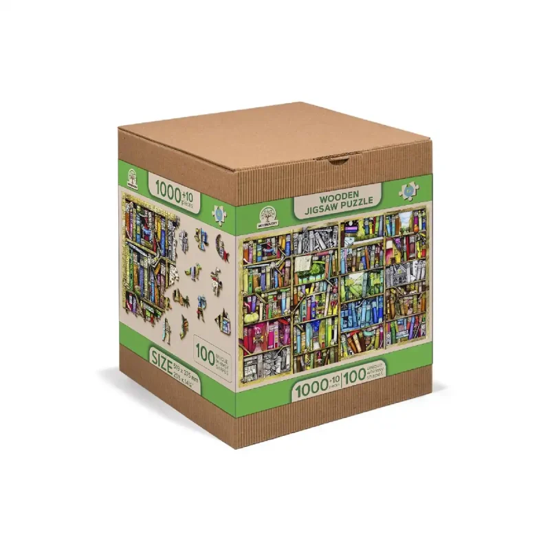 Wooden Puzzle 1000 Bookshelf 4