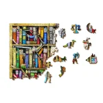Wooden Puzzle 1000 Bookshelf 1