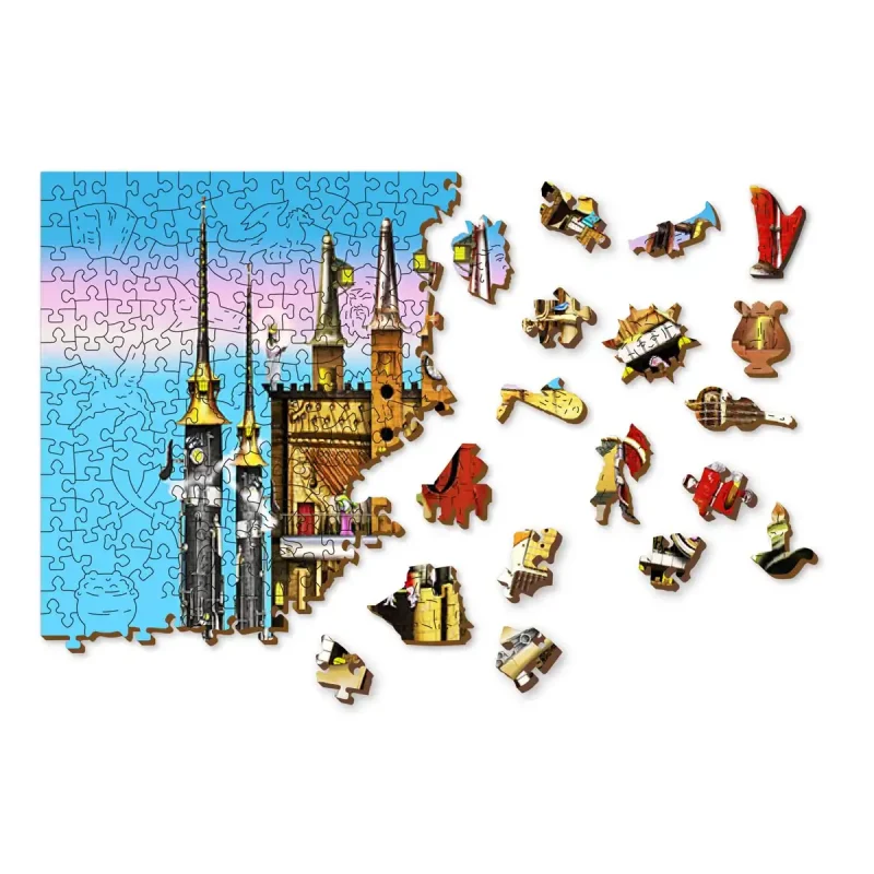 Wooden Puzzle 1000 Music Castle 1