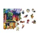 Wooden Puzzle 1000 Treasure Hunt Bookshelf 1
