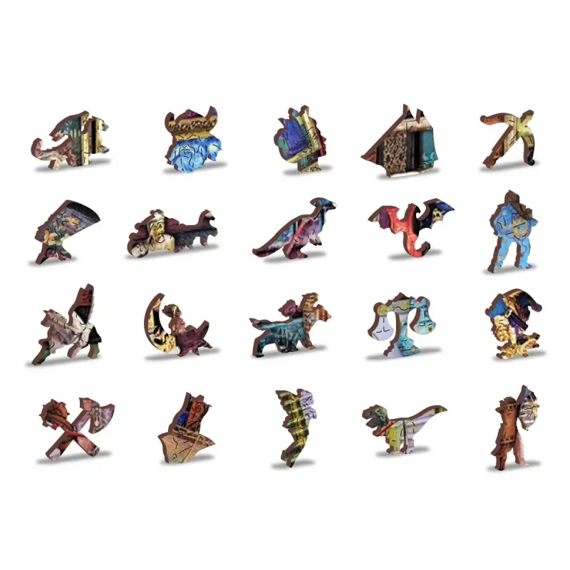 Wooden Puzzle 1000 Museum Shelf 6