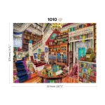 Wooden Puzzle 1000 Wish Upon A Bookshop 7