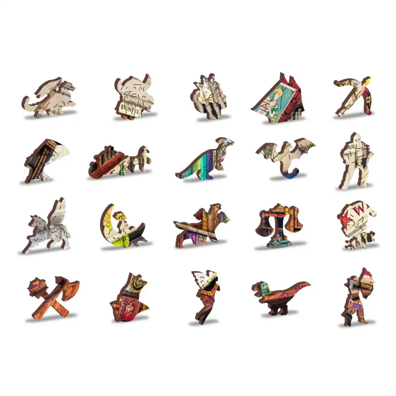 Wooden Puzzle 1000 Wish Upon A Bookshop 6