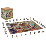 Wooden Puzzle 1000 Wish Upon A Bookshop 2