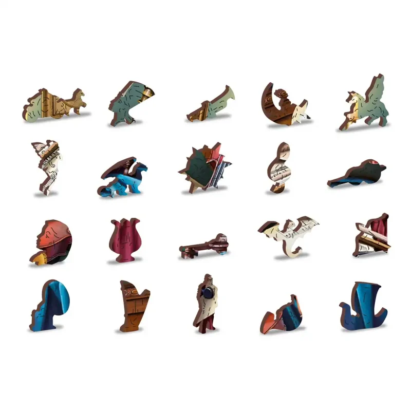 Wooden Puzzle 500 Violin Music Desk 5