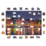 Wooden Puzzle 500 Amsterdam By Night 8