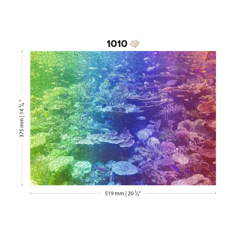 Wooden Puzzle 1000 Coral Reef 7