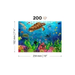 Wooden Puzzle 200 Diving Paradise 6