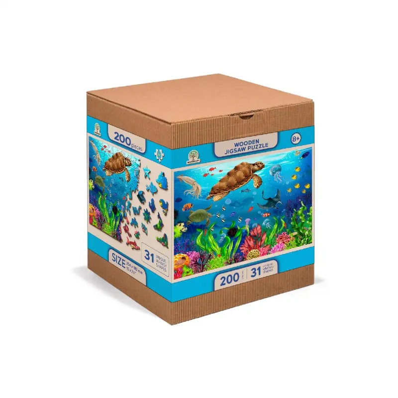 Wooden Puzzle 200 Diving Paradise 3