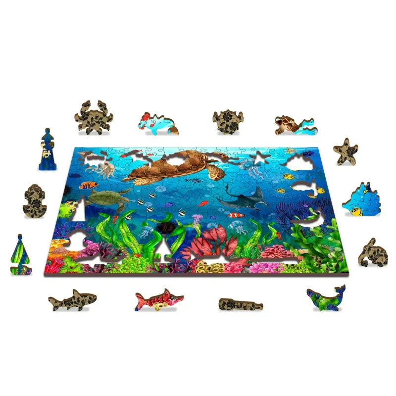 Wooden Puzzle 200 Diving Paradise 7