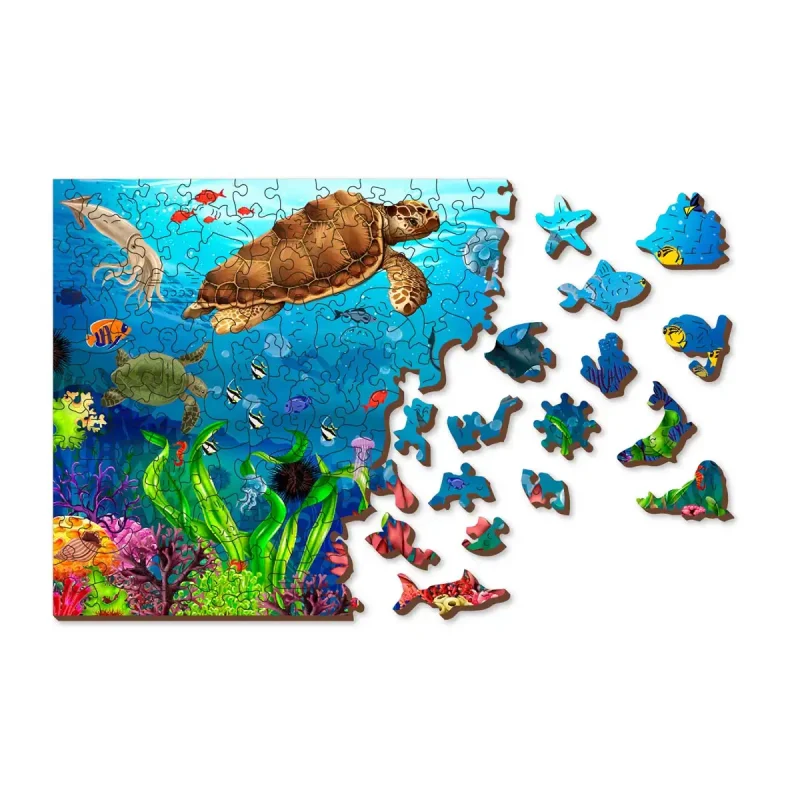 Wooden Puzzle 200 Diving Paradise 9