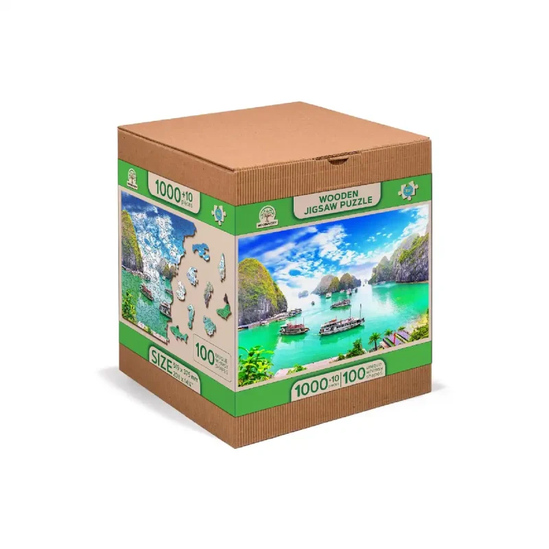 Wooden Puzzle 1000 Halong Bay, Vietnam 4